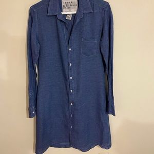 Frank & Eileen Murphy Dress in Chambray Linen S